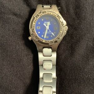 Guess metal watch